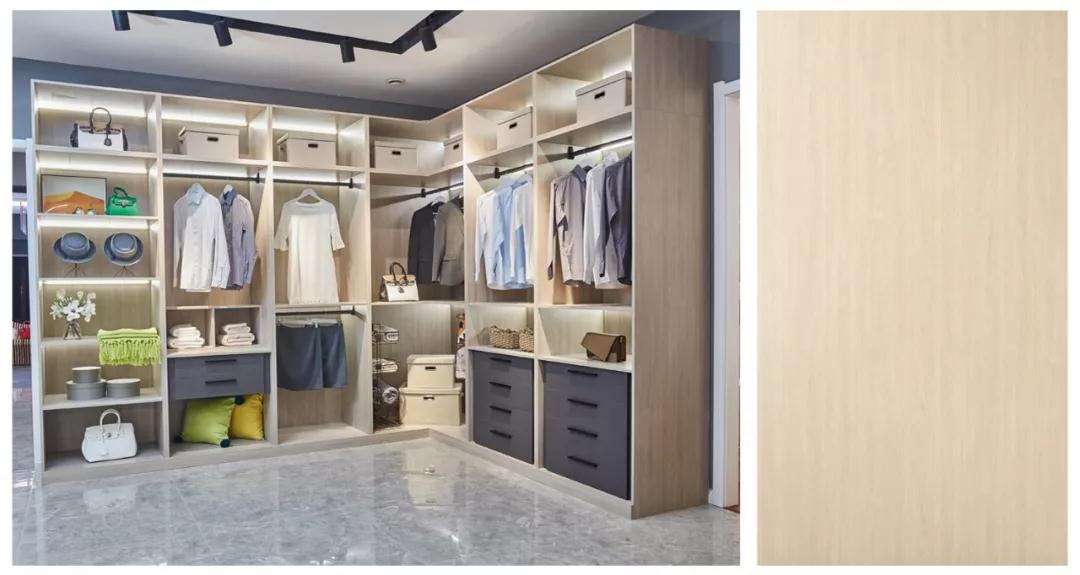 鵬鴻純璞系列生態(tài)板花色清風(fēng)胡桃